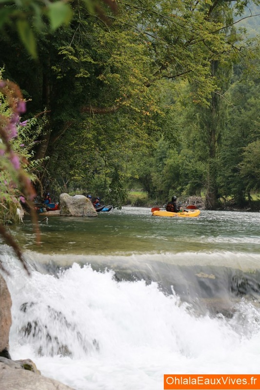 Kayak, canoraft et Hot Dog dans les Pyrénées