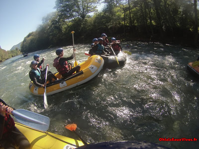 Mini-Raft dans les Pyrénées